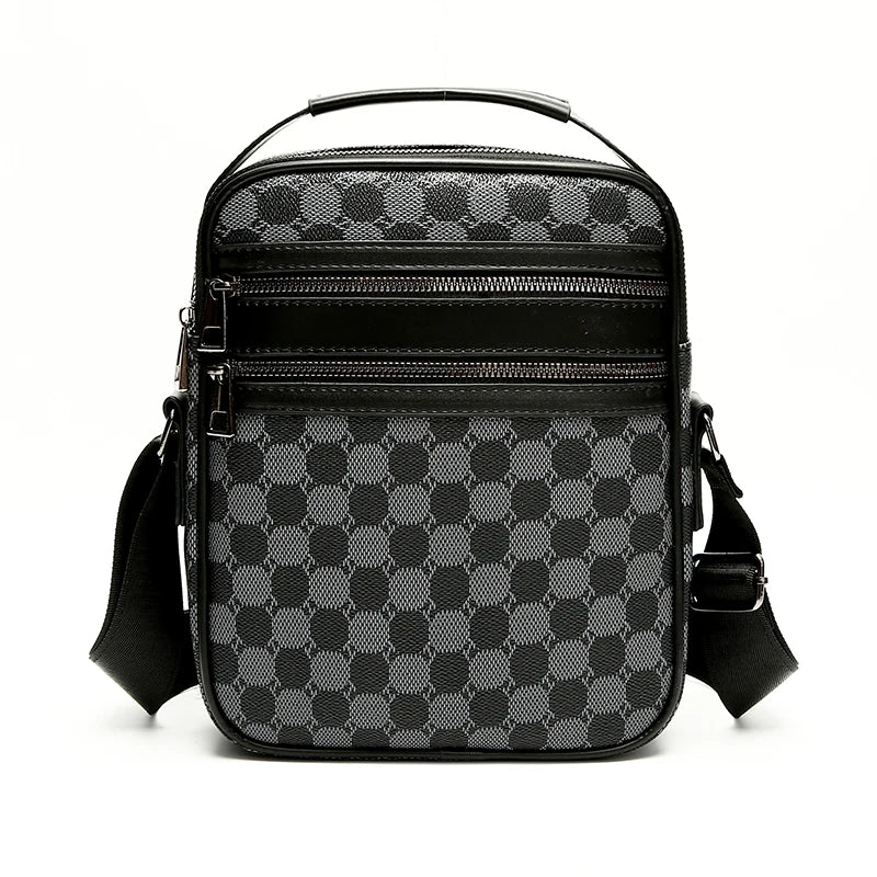 Stylish Men's Crossbody Bag | Casual Leather Messenger Sling Pack
