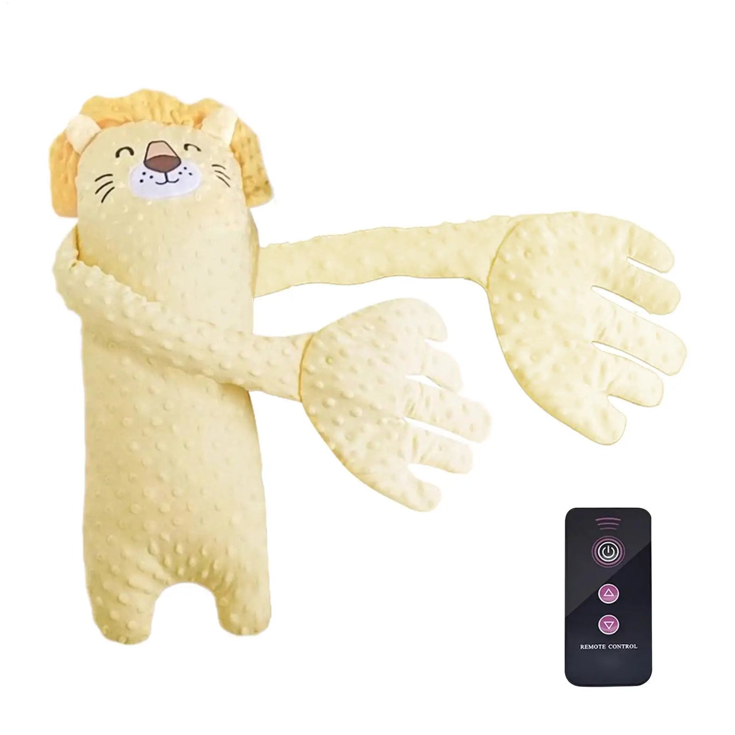 Cute Animal-Shaped Baby Sleep Patter Pillow with Remote Control