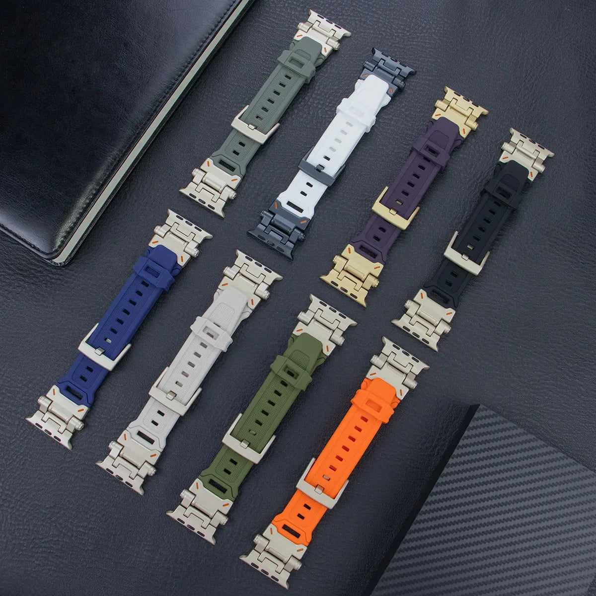 Silicone Sport Band for All iWatch Models | Luxury Sports Strap