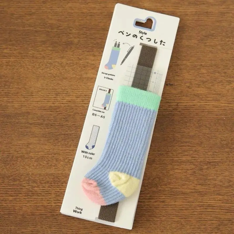 Kawaii Mini Sock Straps for Planners | Cute Stationery Storage