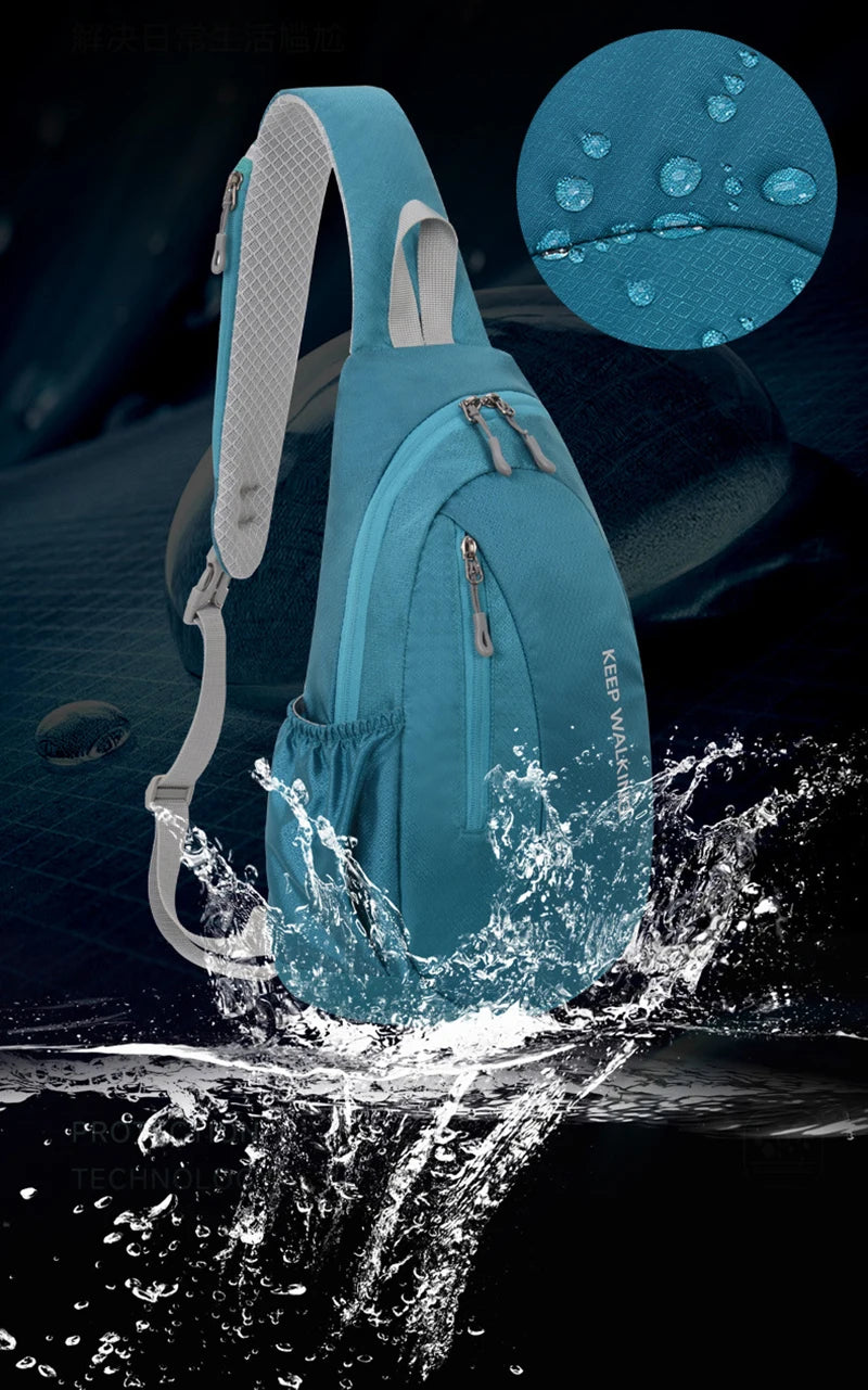 Outdoor Waterproof Running Crossbody Bag | Perfect for Hiking & Cycling