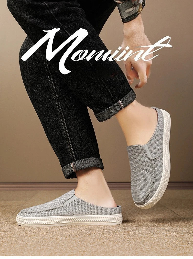 Men's Summer Breathable Half Slippers | Comfortable Casual Shoes