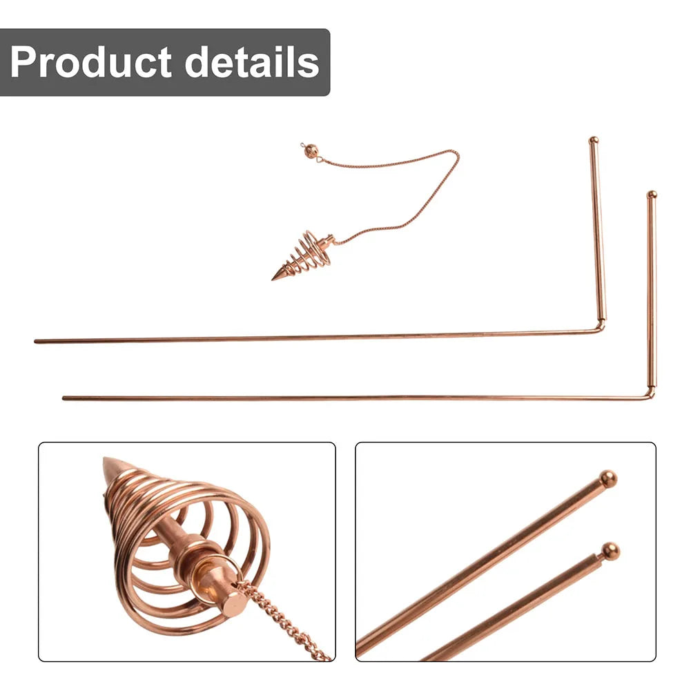Copper Dowsing Rod for Water & Treasure Hunting | Divination Tool