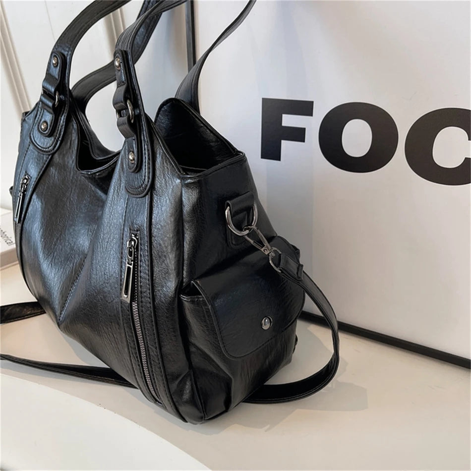 Stylish Large Capacity Shoulder Handbag | Versatile Tote Bag for Women