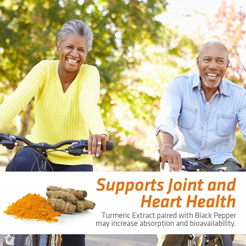 Turmeric Curcumin with Black Pepper | Vegan Joint Support Supplement
