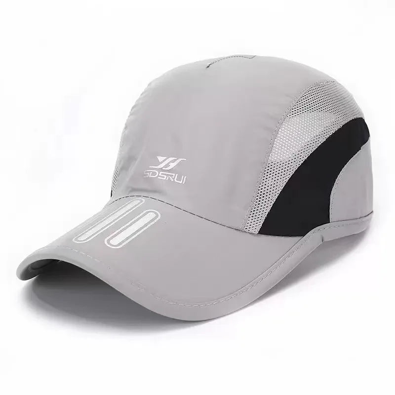 Classic Men's Tide Spring Summer Peaked Cap Quick-drying Sports Sun Hat Women's Baseball Cap Casual Versatile Outdoor Running