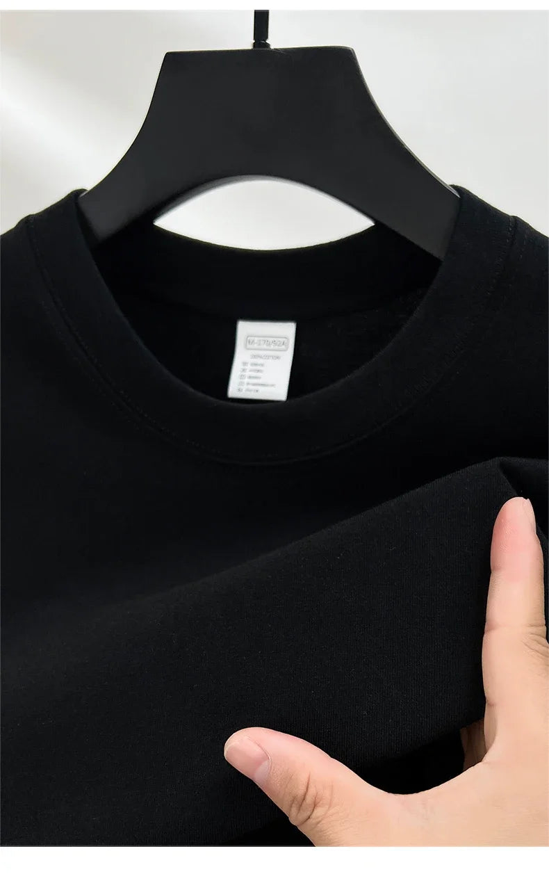 Men's Breathable Cotton Summer T-Shirt | Fashionable Short Sleeve Top