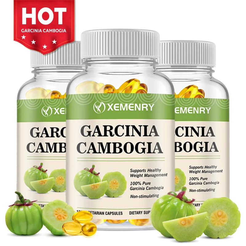 Garcinia Cambogia Capsules for Metabolism & Digestive Health