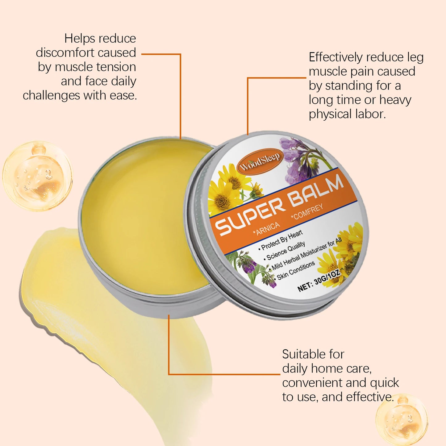 Natural Joint Balm | Effective Cream for Pain Relief