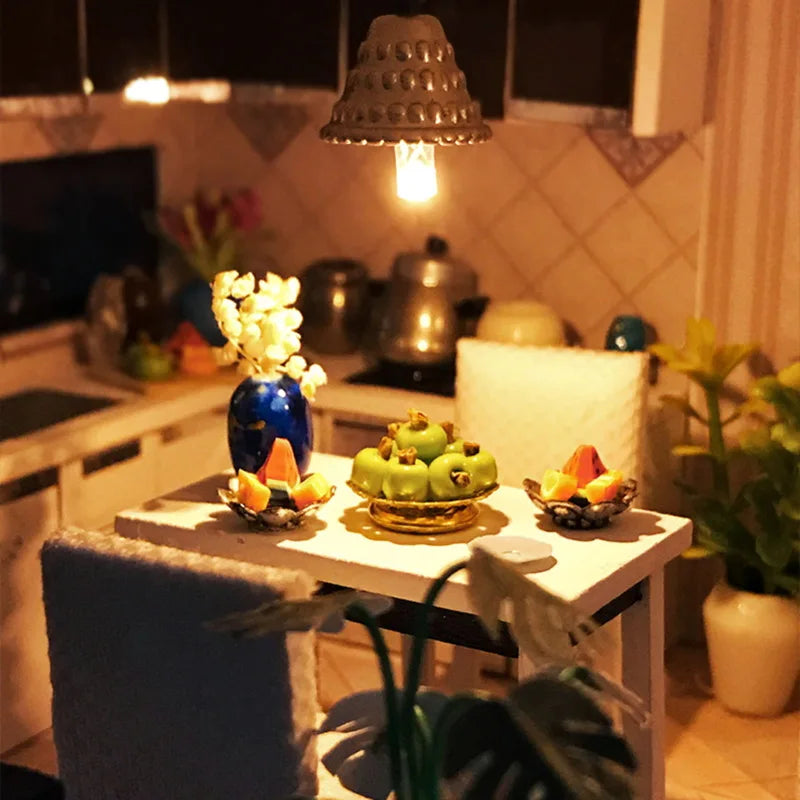 Modern European DIY Dollhouse Villa Kit | Creative Home Decor