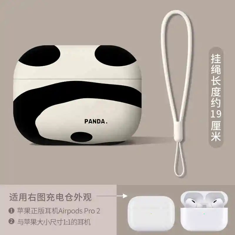 Cute Cartoon Panda AirPods Case | Stylish Protective Cover