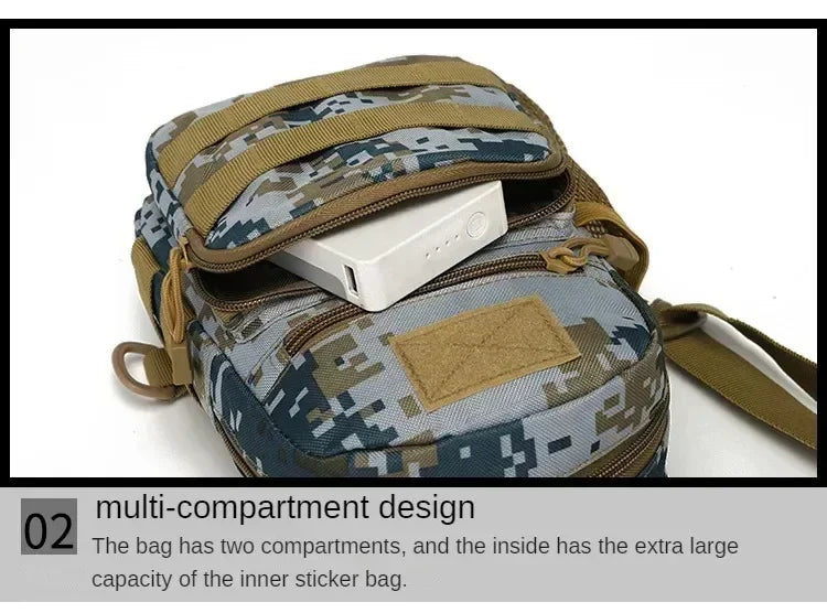 Men's Tactical Shoulder Bag | Versatile Outdoor Hiking Backpack