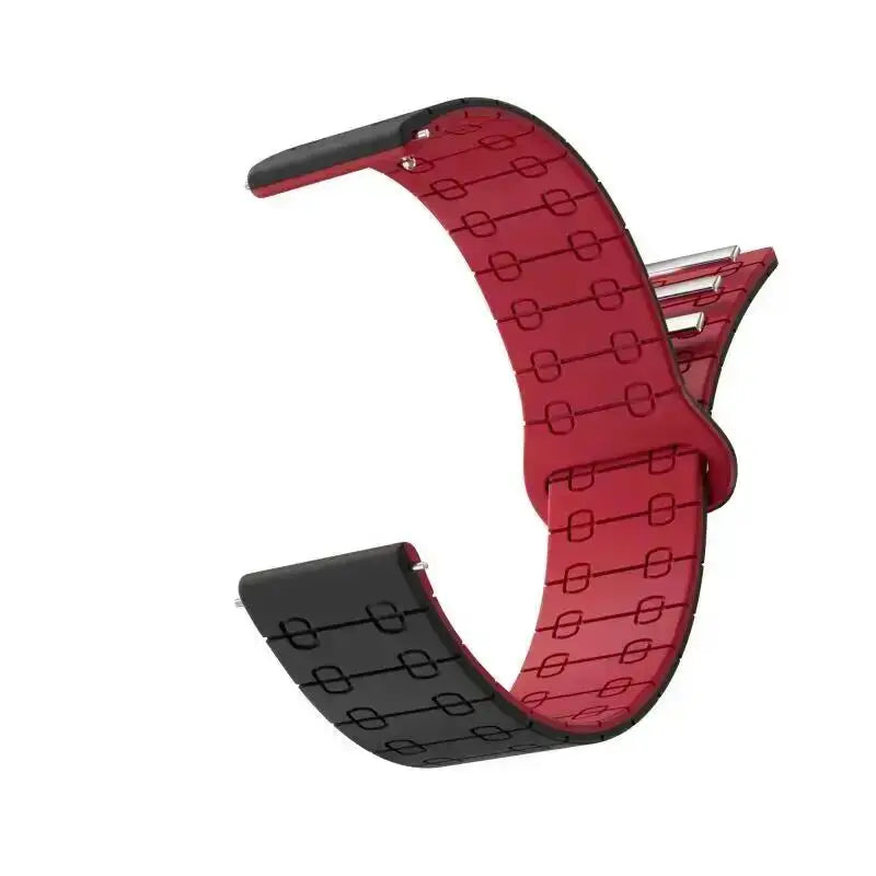 22mm Magnetic Silicone Strap | Versatile Sports Band Bracelet