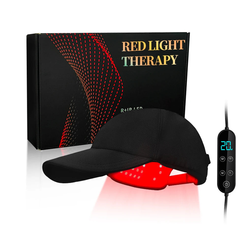 LED Red Light Therapy Hair Growth Hat | Anti Hair Loss Treatment