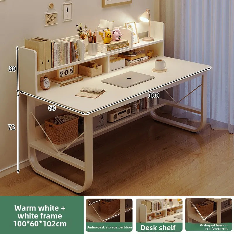 Simple and Stylish Desktop Computer Desk for Home Office