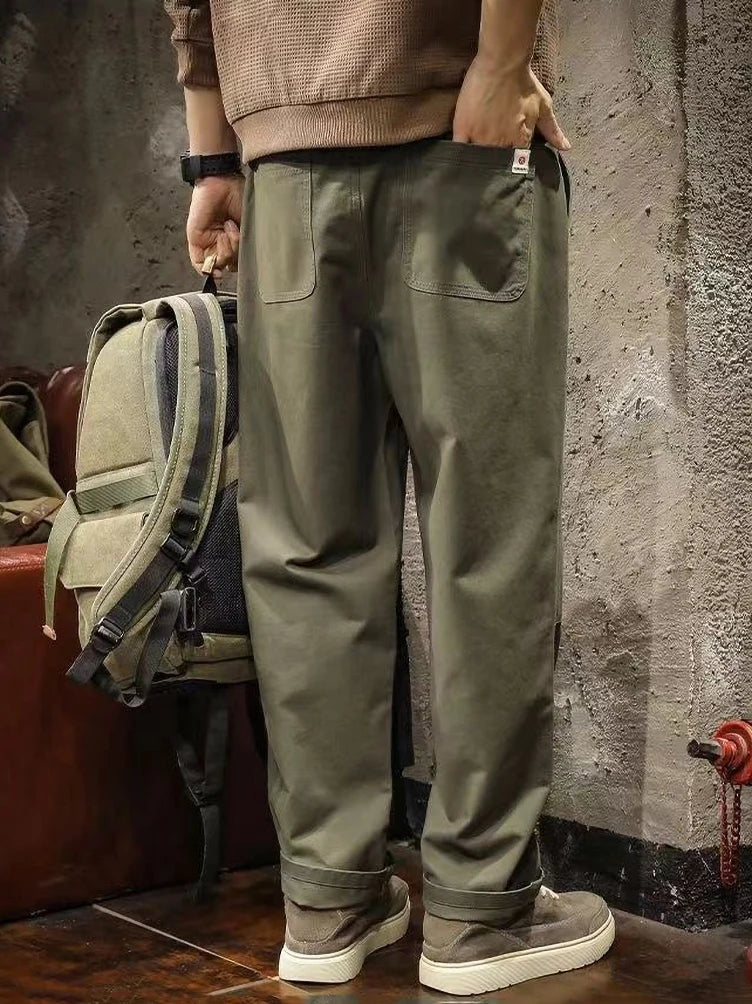 Men's Vintage Y2K Cargo Pants | Stylish Wide Leg Tactical Trousers