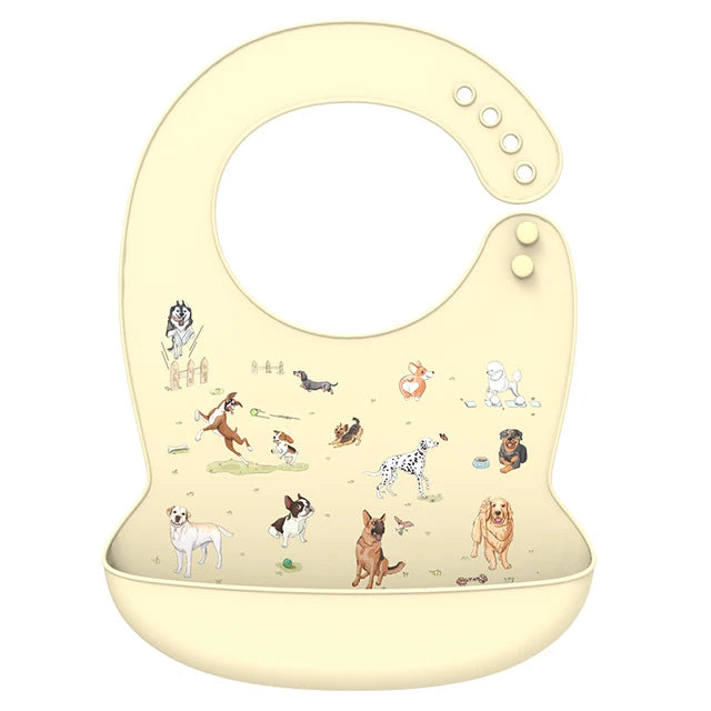 Waterproof Silicone Baby Bibs | Adjustable Cute Feeding Aprons