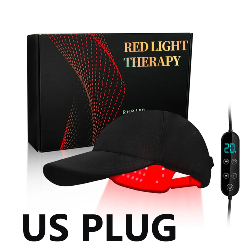 LED Red Light Therapy Hair Growth Hat | Anti Hair Loss Treatment