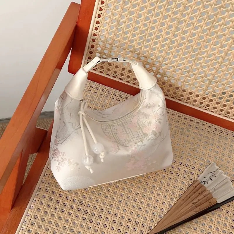 Bolso de mano bordado elegante de estilo chino | Bandolera versátil