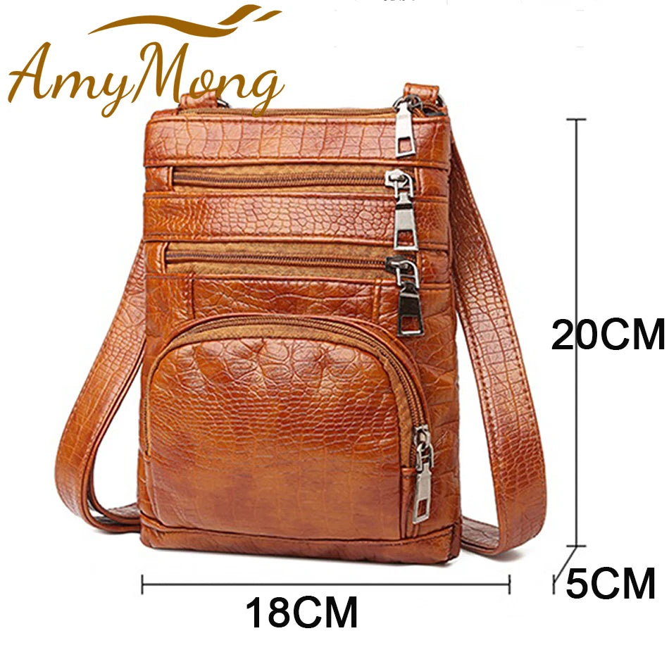 Bolso Bandolera con Múltiples Bolsillos para Mujer | Moderno y Versátil