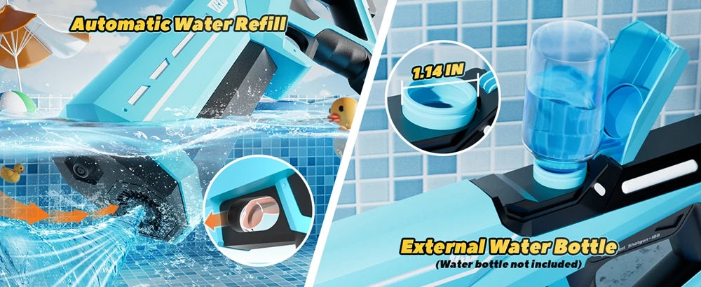 Electric Water Gun Toy | Fun Summer Blaster for Kids & Adults