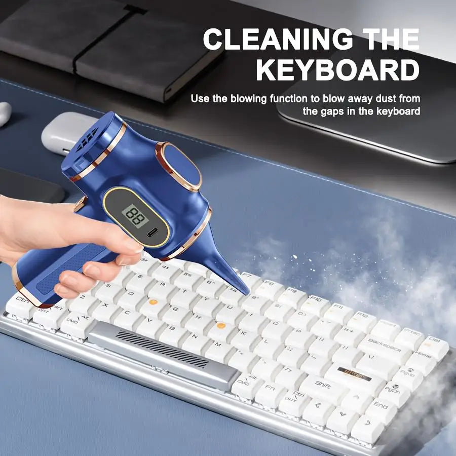 9000Pa 5-in-1 Wireless Vacuum Cleaner | Portable & Powerful Cleaning