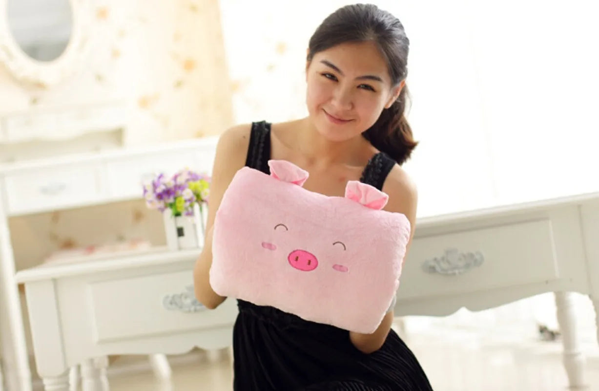 Cute Cartoon Arm Pillow | Soft Hand Warmer for Kids