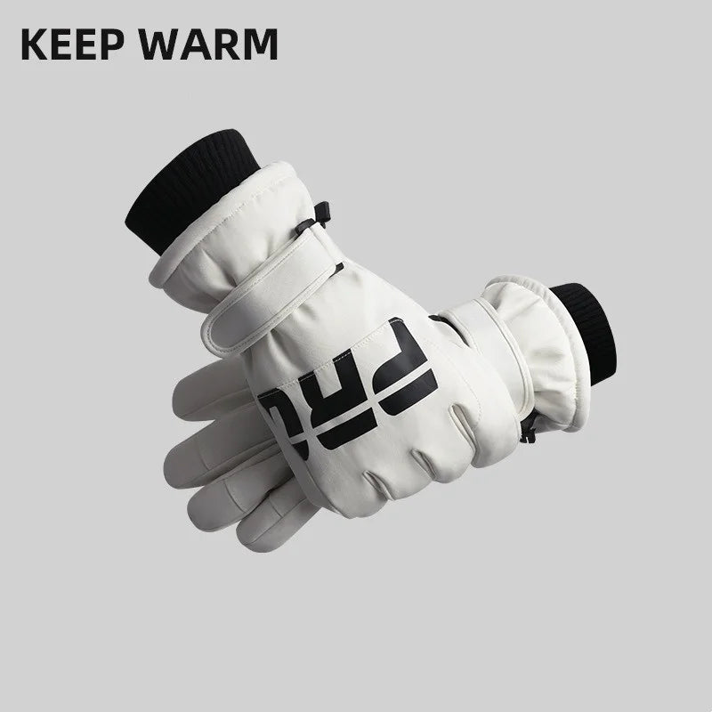 Professional Winter Skiing Gloves | Warm Waterproof Mittens