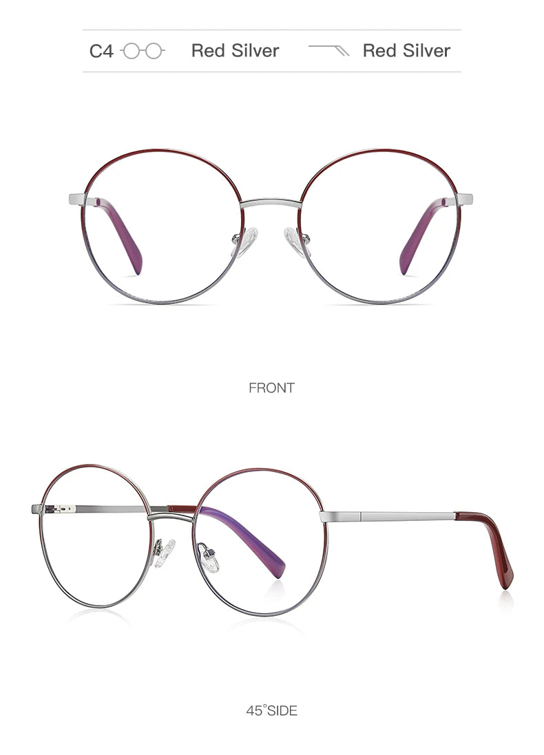 Stylish Myopia Prescription Glasses | Anti Blue Light Eyewear
