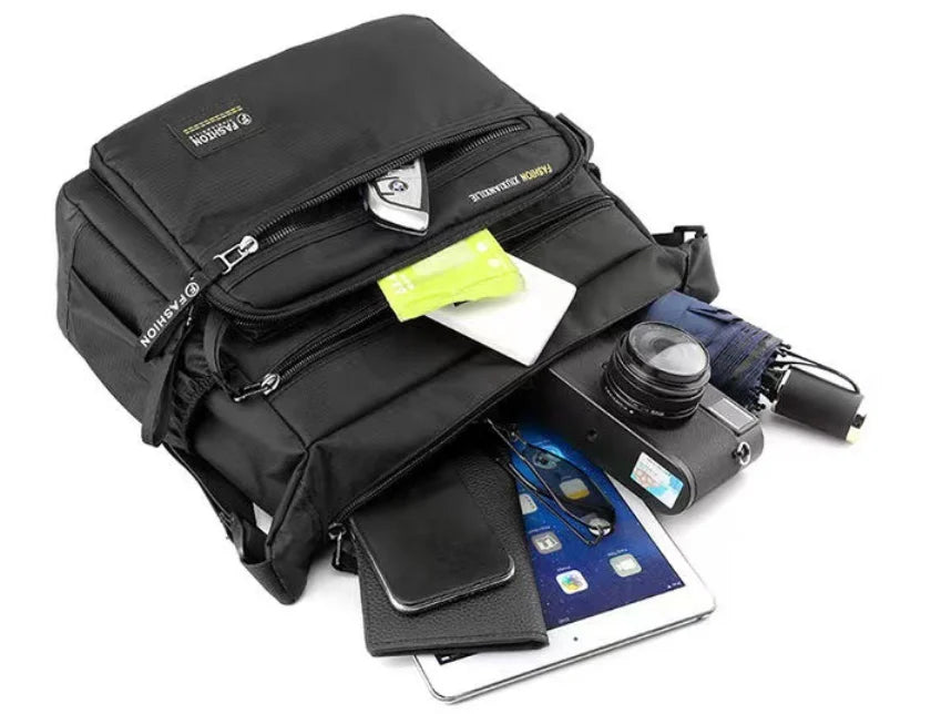 Multifunctional Waterproof Crossbody Bag for Men | Stylish & Durable