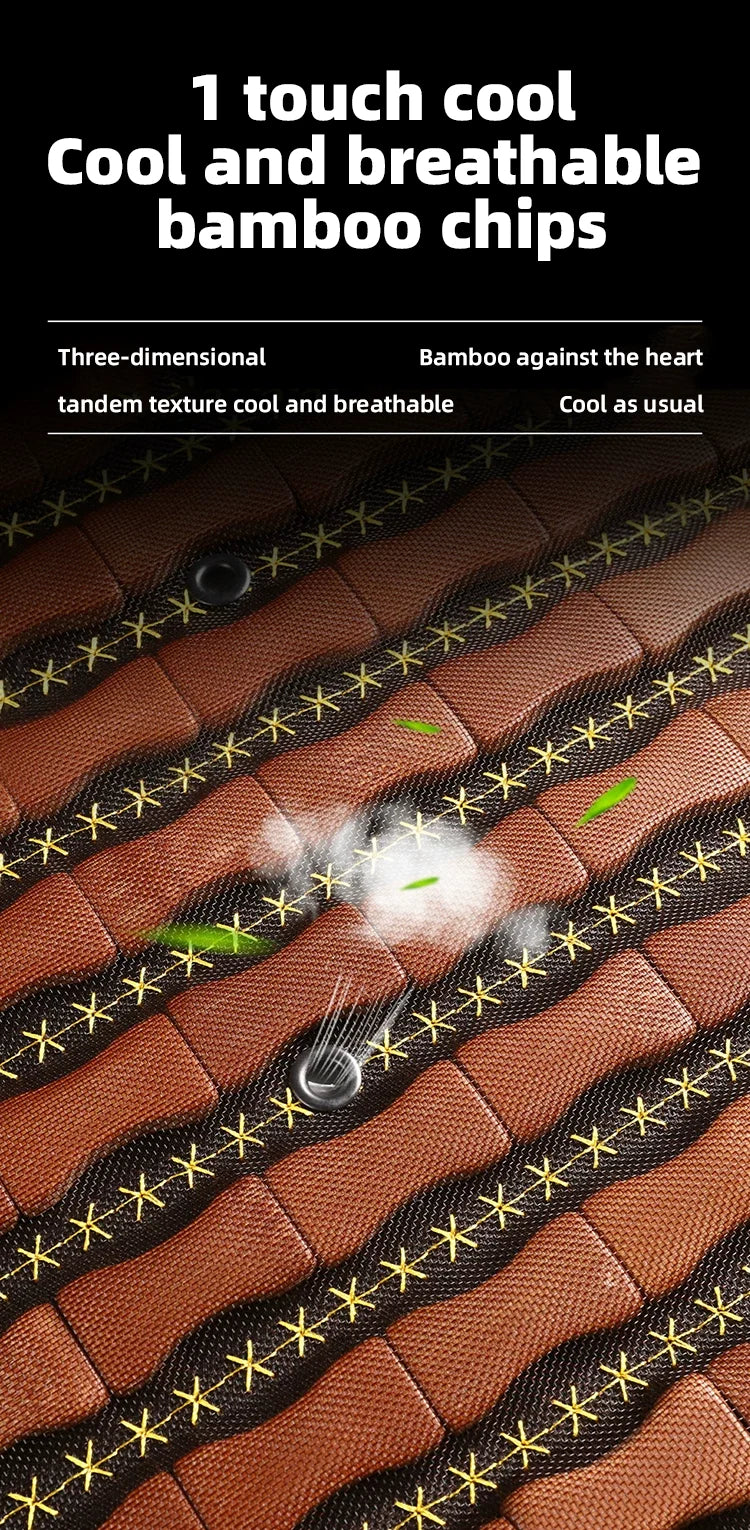 Summer Car Cooling Seat Cover with Fans | Universal Ventilation Cushion