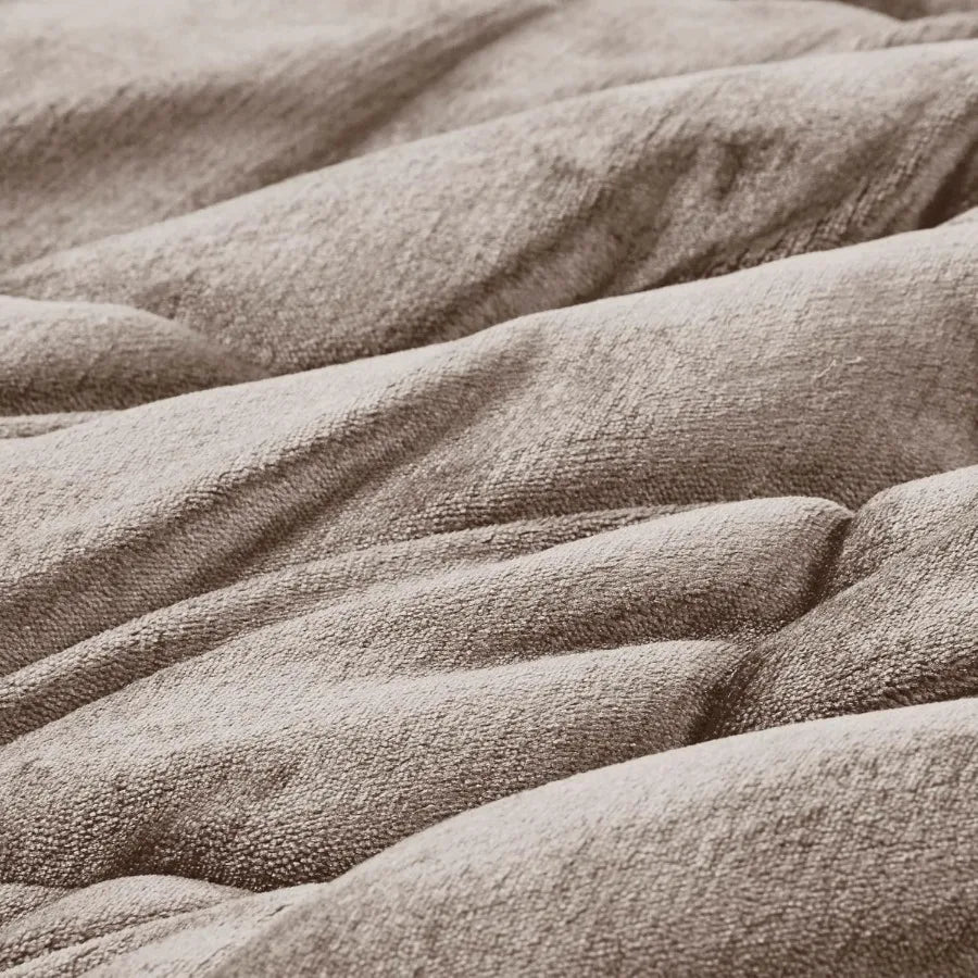 Reversible Plush Sherpa Comforter Set | Ultra Soft Winter Bedding