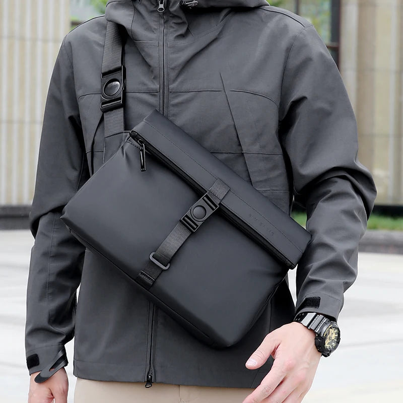 Large Capacity Retro Crossbody Bag | Stylish Travel Shoulder Bag