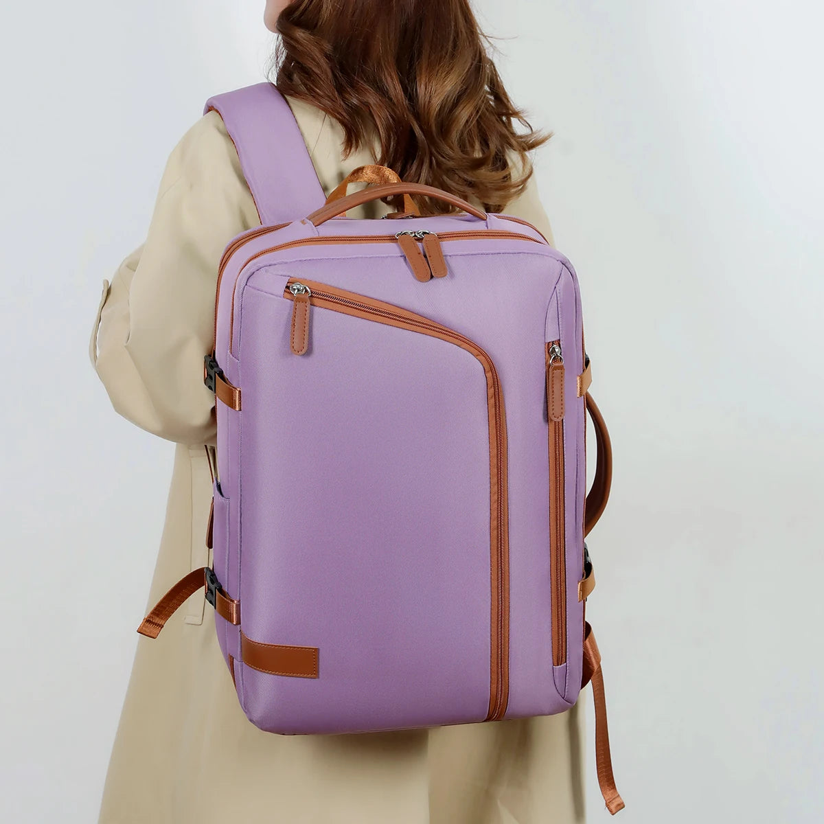 Unisex Simple Business Computer Backpack | Large Capacity Design