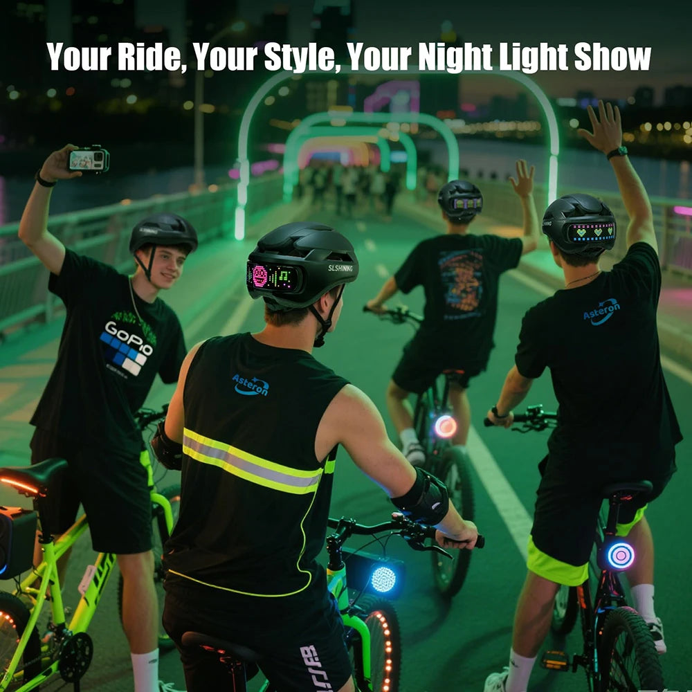 LED Bike Helmet with App Control | Safety Meets Innovation