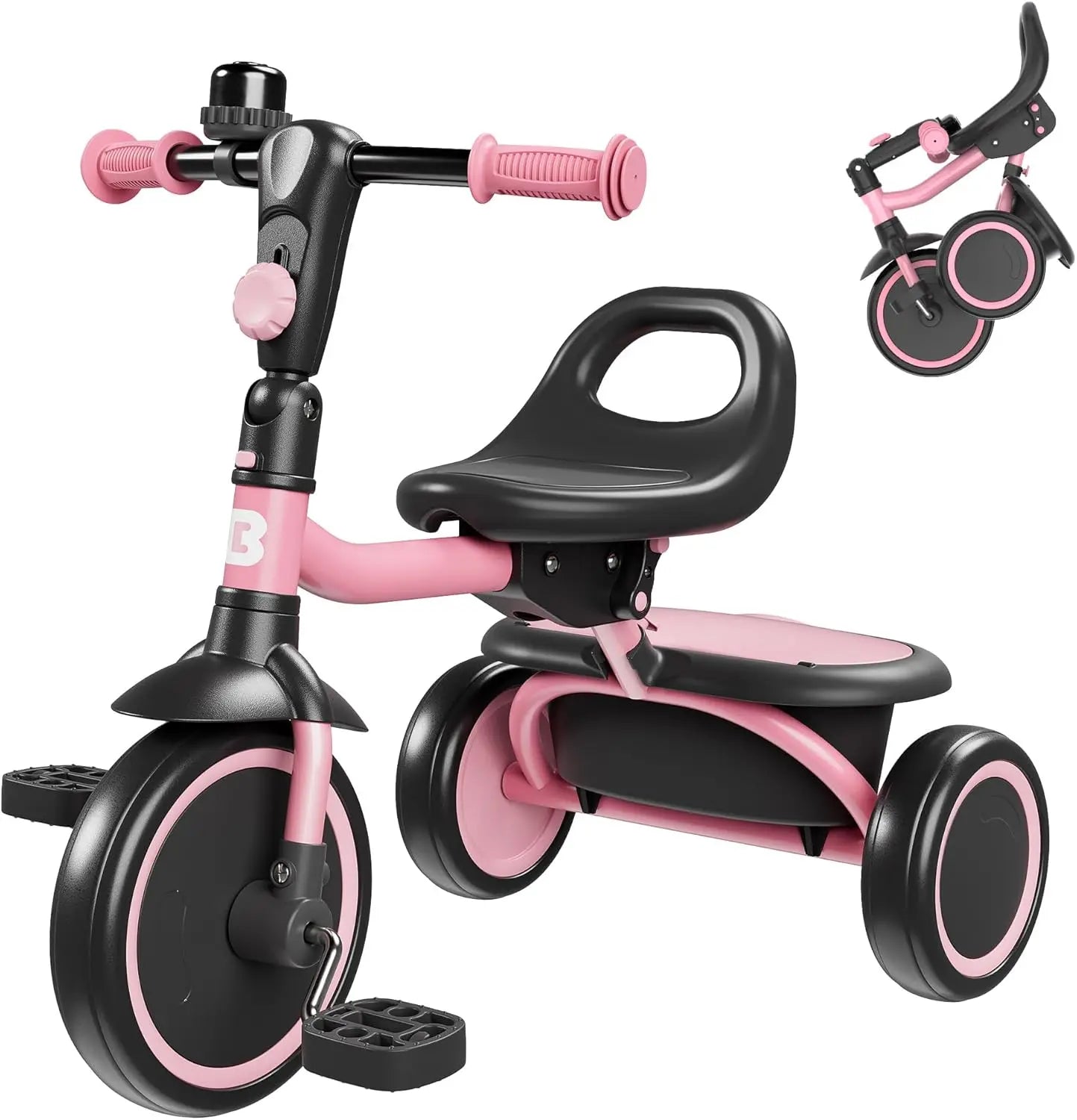 Toddler Tricycle with Bell | Safe Fun for Kids Ages 18 Months to 5 Years