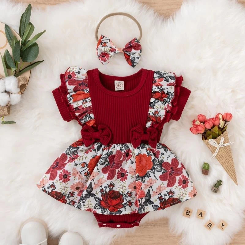 Cute Butterfly Floral Dress for Babies | Perfect Summer Outfit