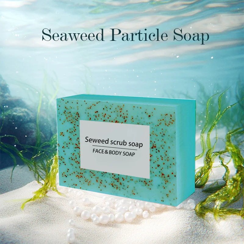 Nourishing Seaweed Scrub Particle Soap | Hydrating & Moisturizing