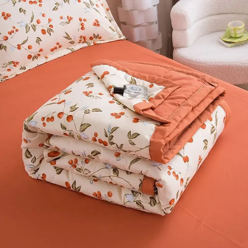 Comfortable Summer Cool Quilt Set | Lightweight Breathable Comforter