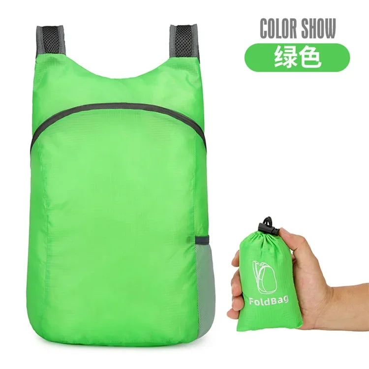 Lightweight Packable Backpack | Ultralight Travel Folding Bag