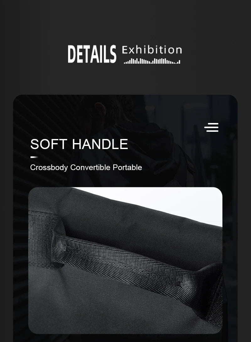 Waterproof Men Messenger Bag | Stylish Anti-Theft Crossbody Bag