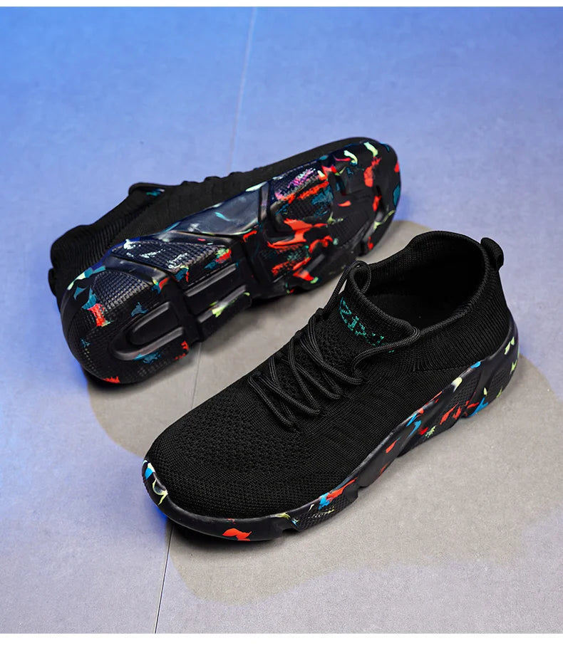Men's Breathable Sneakers | Comfortable Casual Walking Shoes