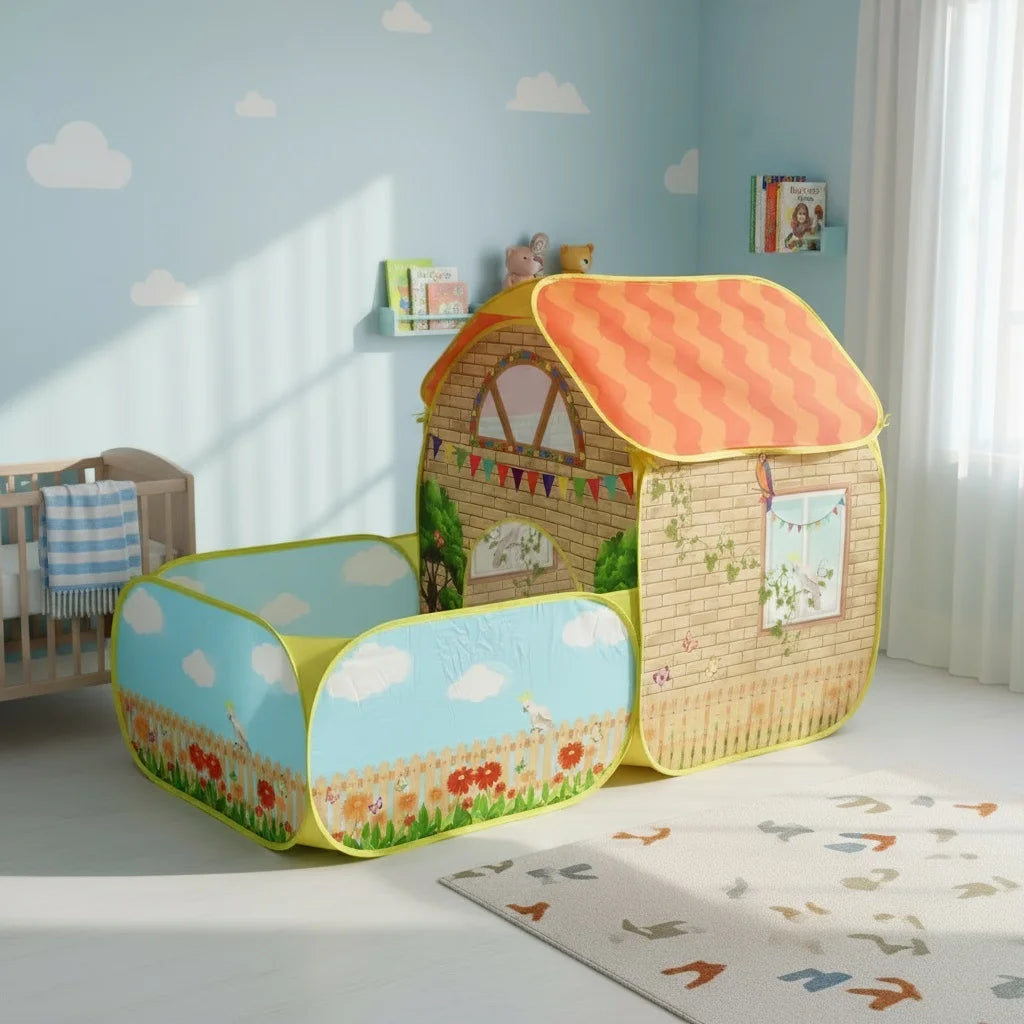 Children's Garden Villa Play Tent | Fun Outdoor Playhouse for Kids