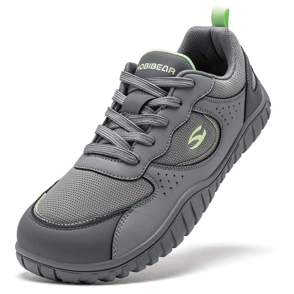 Unisex Wide Toe Sneakers | Comfortable Lace Up Walking Shoes