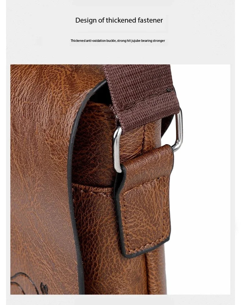 Stylish PU Leather Business Shoulder Bag | Ideal for Professionals