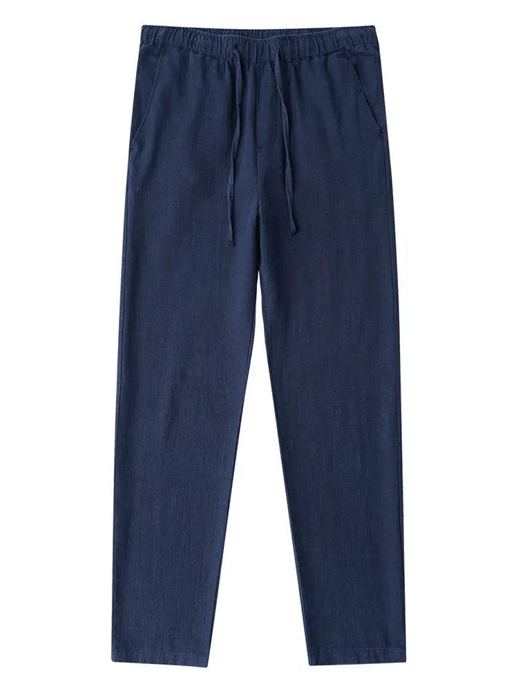 Men's Casual Lightweight Cotton Linen Chino Pants | Stylish Comfort