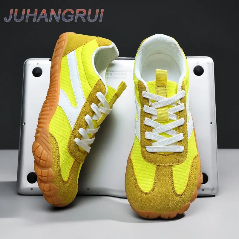 Wide Toe Barefoot Shoes Summer New Mens Womens Zero Drop Minimalist Sneakers Retro Outdoor Non Slip Walking Shoes Casual Sneaker