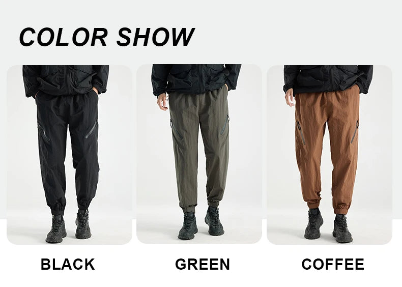 Men's Quick Drying Water-Repellent Hiking Pants | Breathable Outdoor Trousers