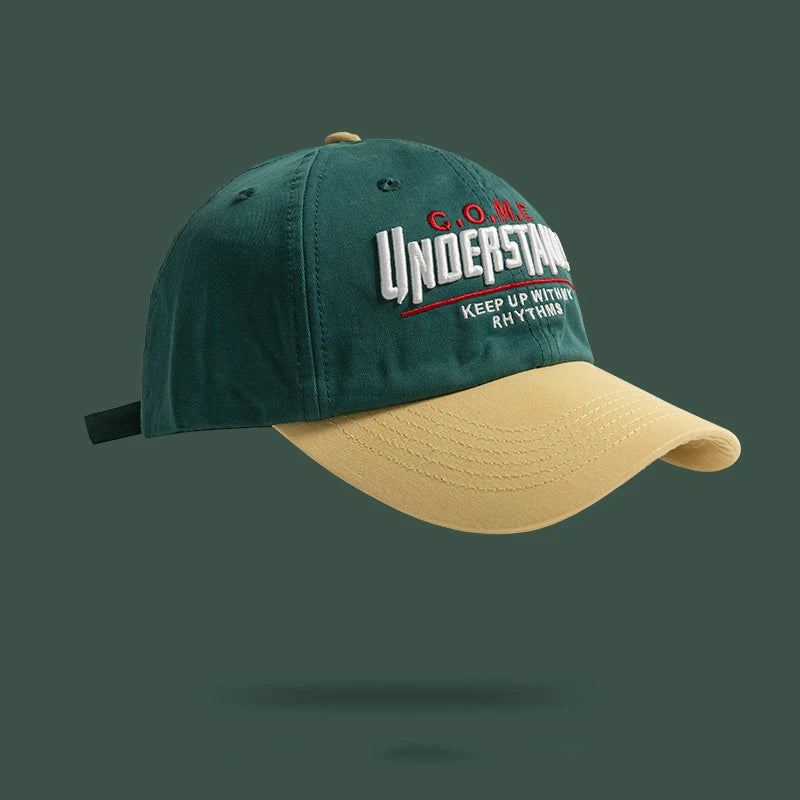 Adjustable Embroidery Baseball Cap | Stylish Sun Protection Hat