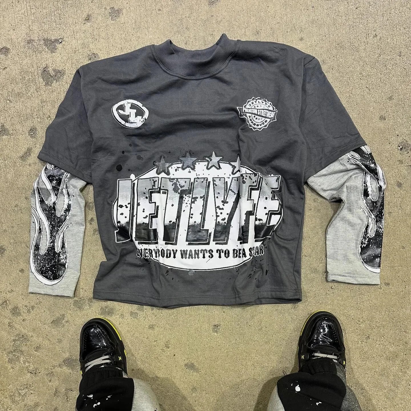 Men's Vintage Gothic Pullover Sweatshirt | Stylish & Cozy